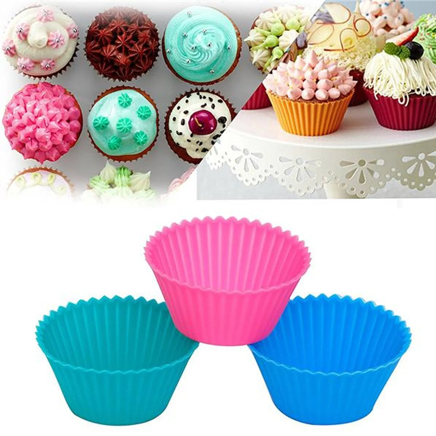 0797 Silicone Cup Cake Mould