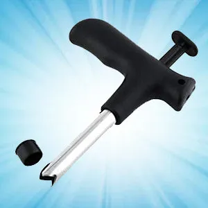 0854 Premium Quality Stainless Steel Coconut Opener Tool / Driller with Comfortable Grip