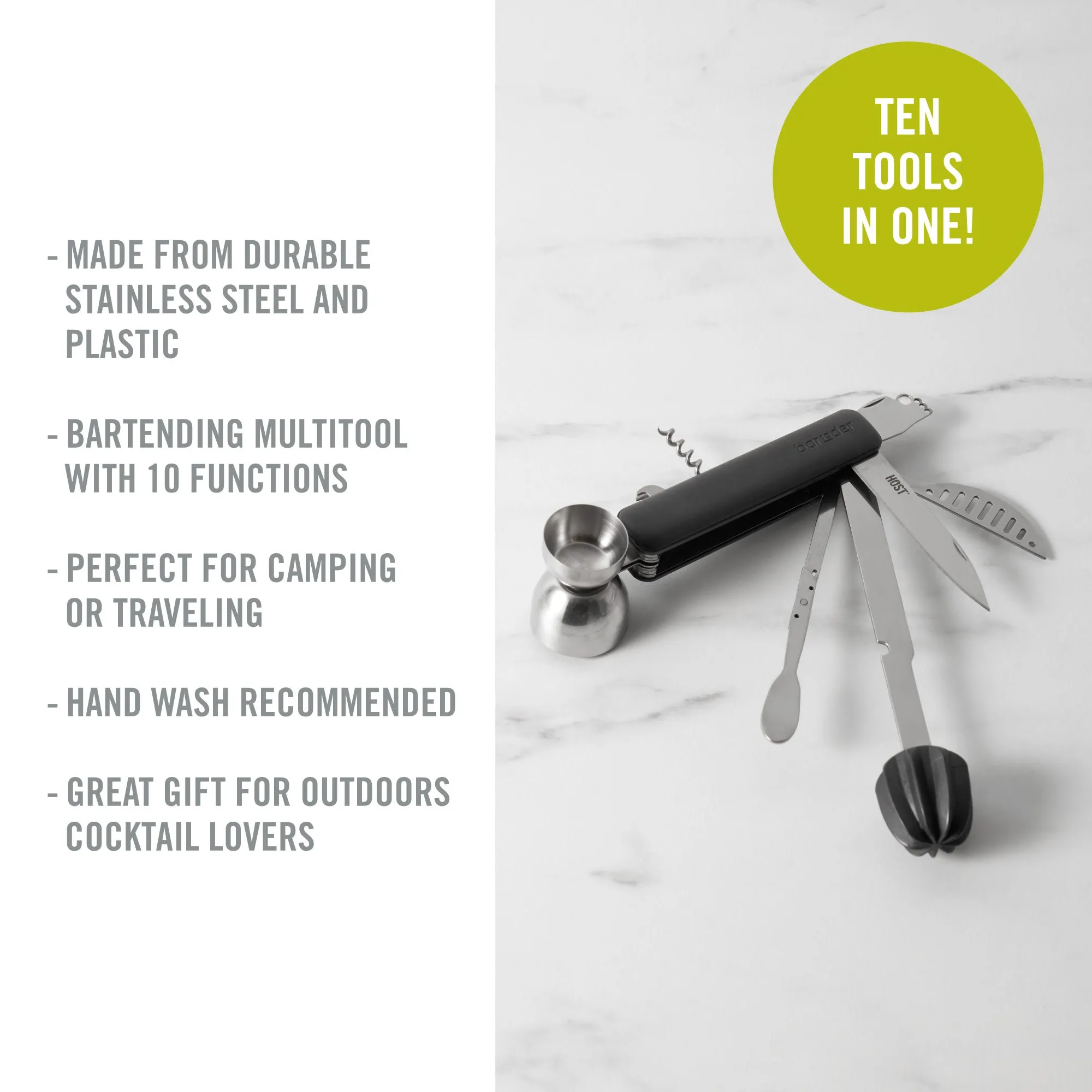 10-in-1 Bartending Tool