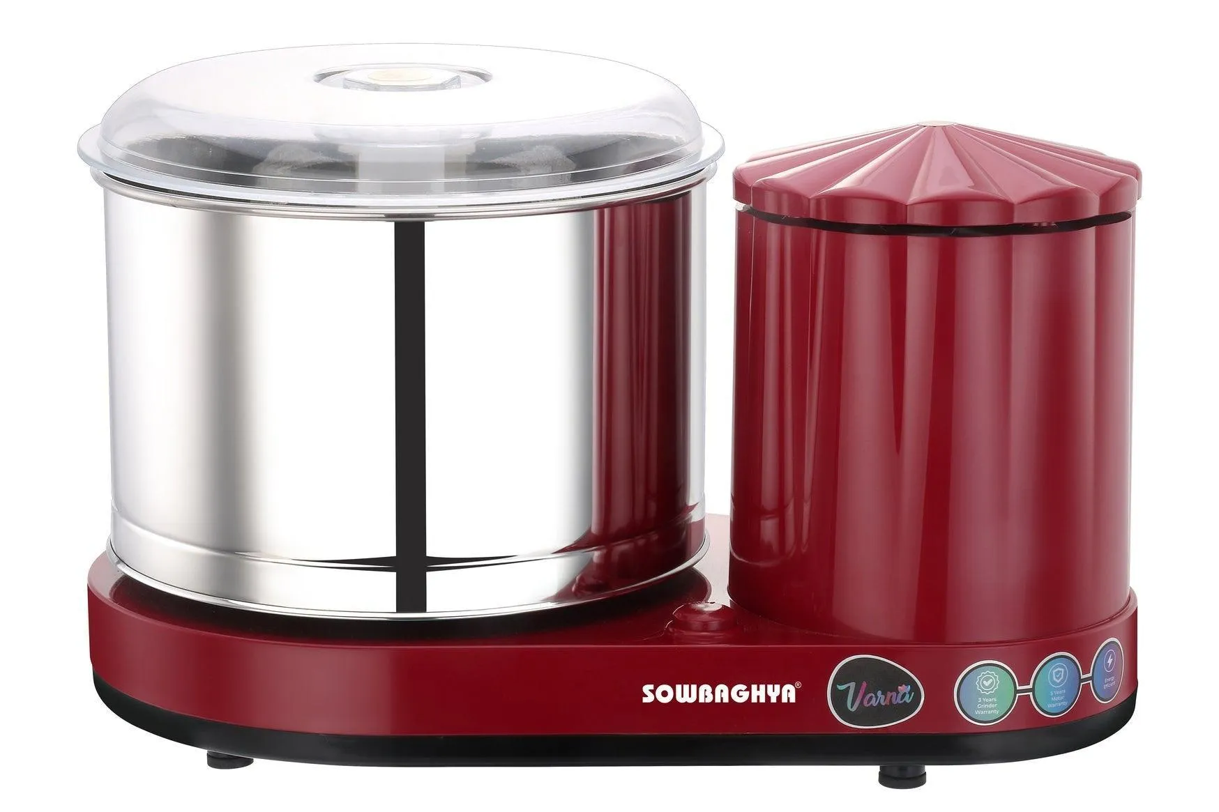 2Ltr VARNA Wet Grinder  110v Maroon