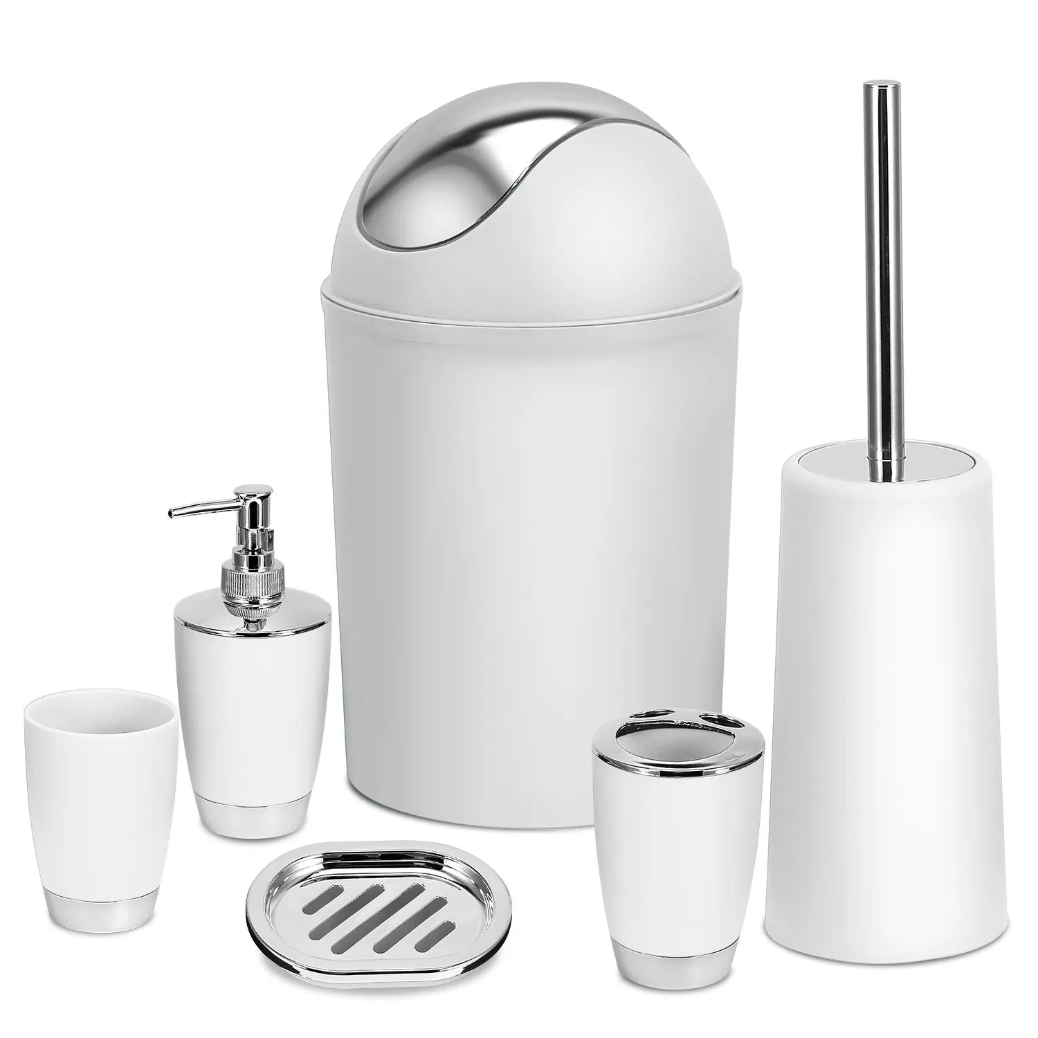 6-Piece Set: Bathroom Accessories