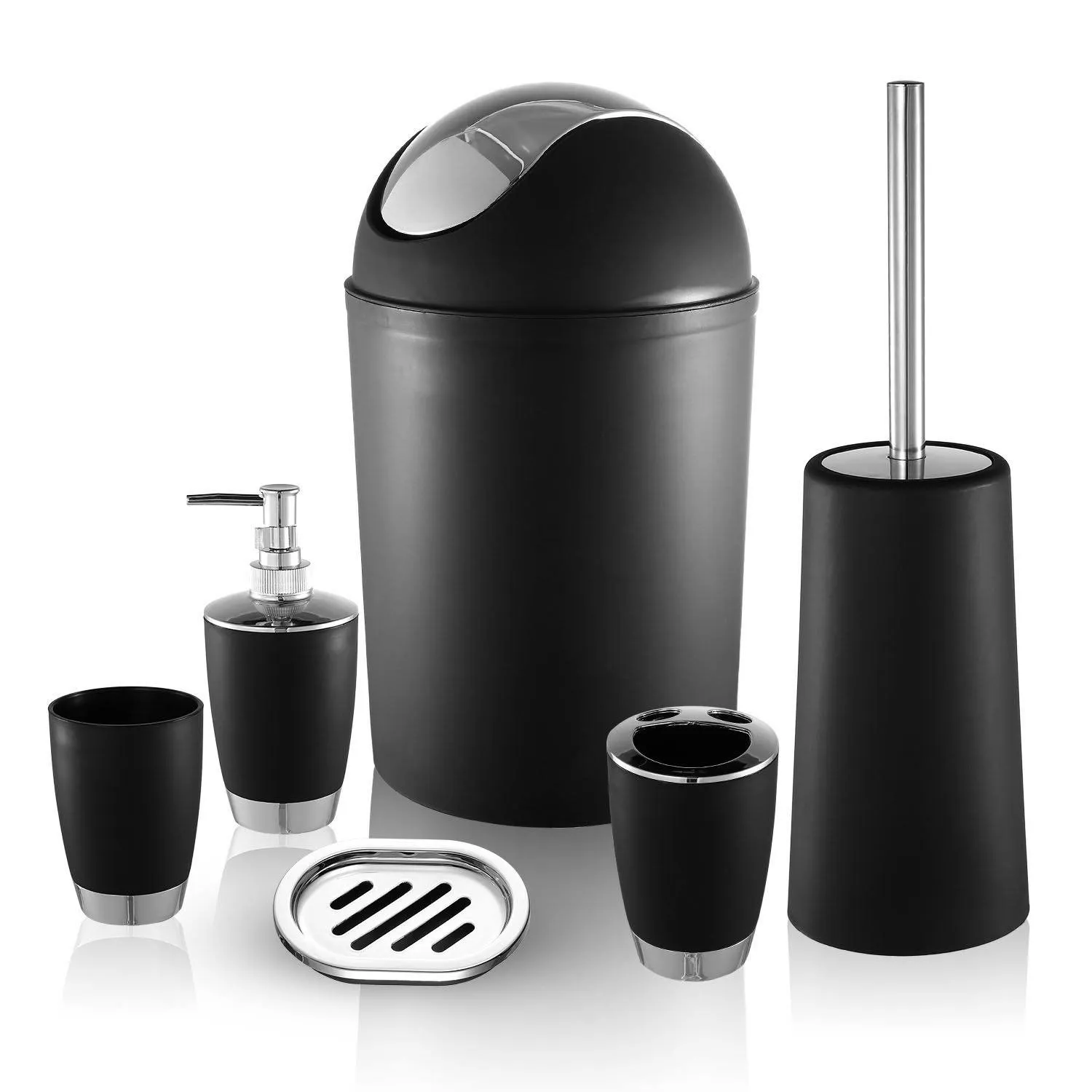 6-Piece Set: Bathroom Accessories