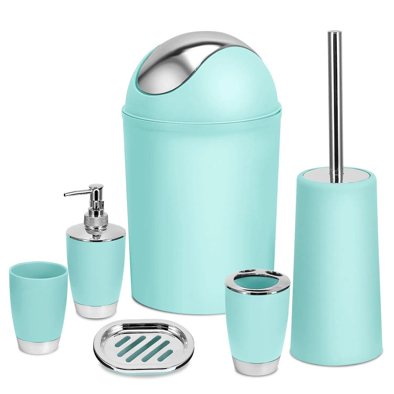 6-Piece Set: Bathroom Accessories