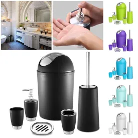 6-Piece Set: Bathroom Accessories