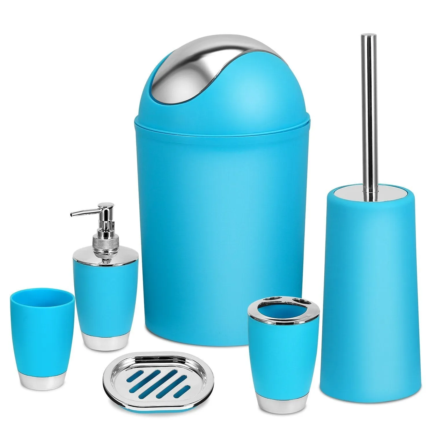 6-Piece Set: Bathroom Accessories