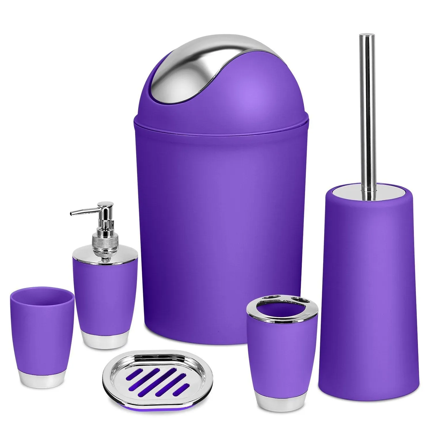 6-Piece Set: Bathroom Accessories