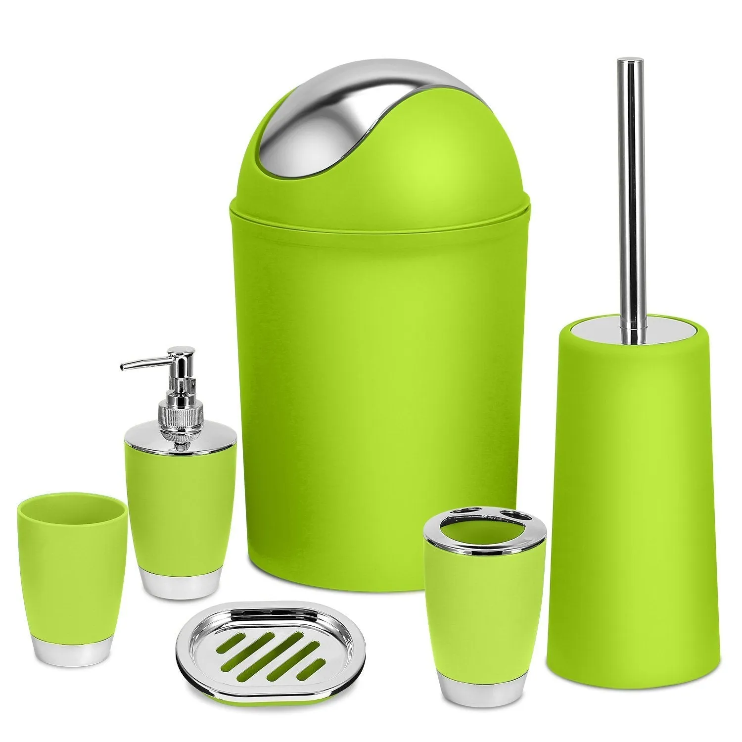 6-Piece Set: Bathroom Accessories