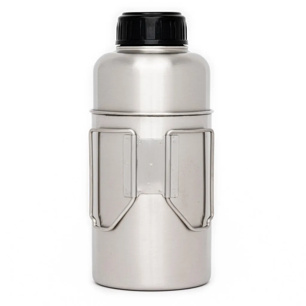 64oz Stainless Steel Bottle and Nesting Cup Set