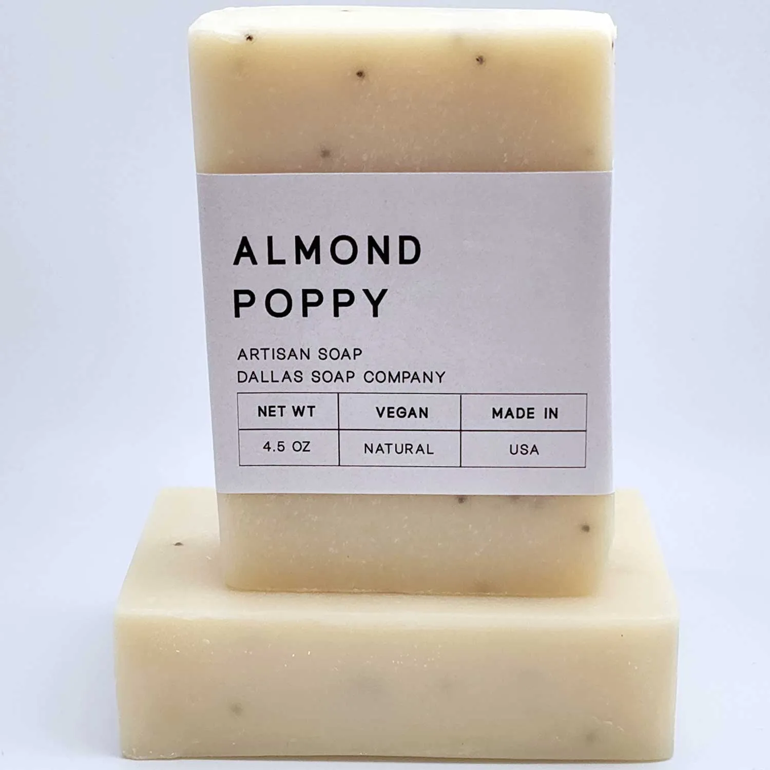 Almond Poppy Artisan Soap