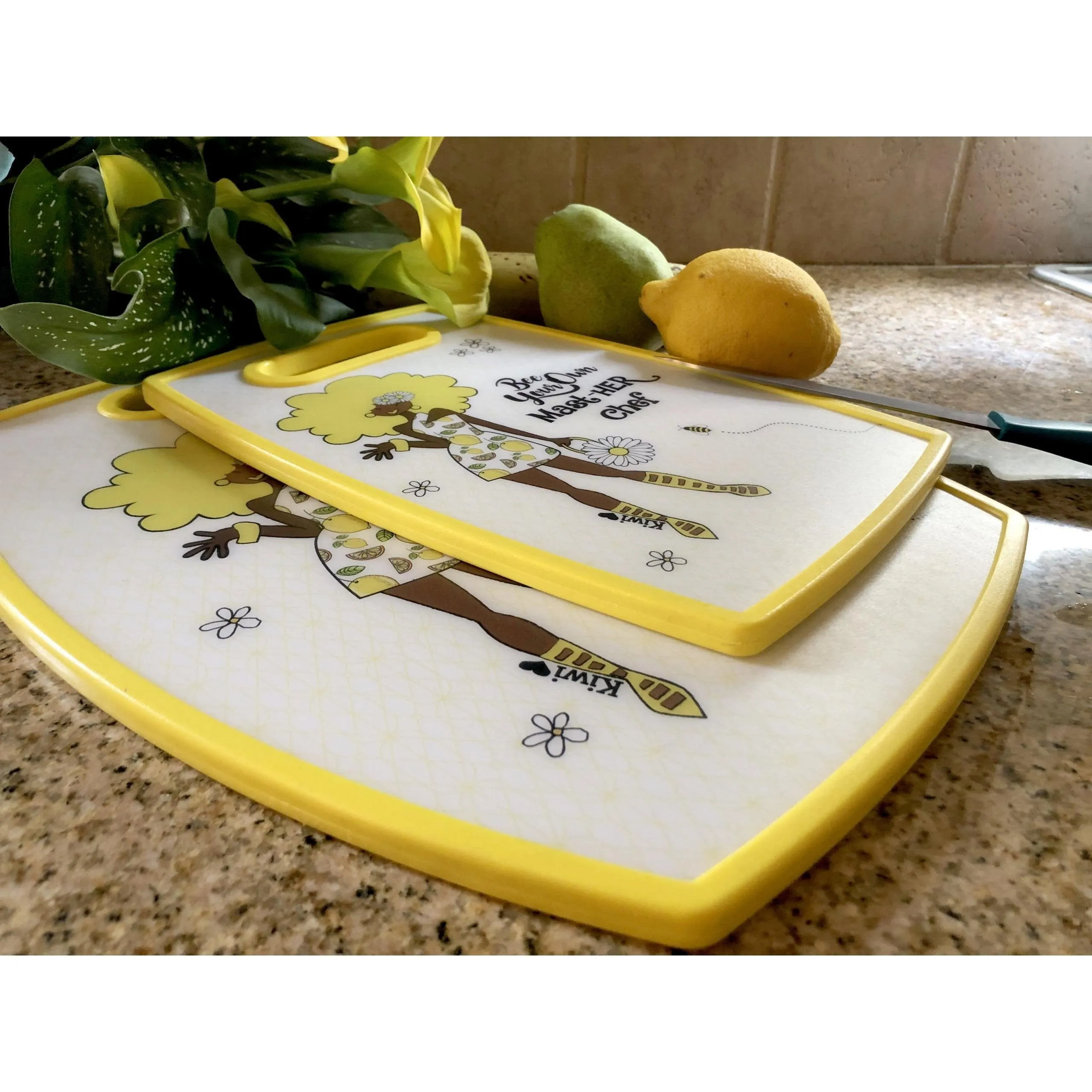 Be Your Own Mast-HER Chef Cutting Board Set