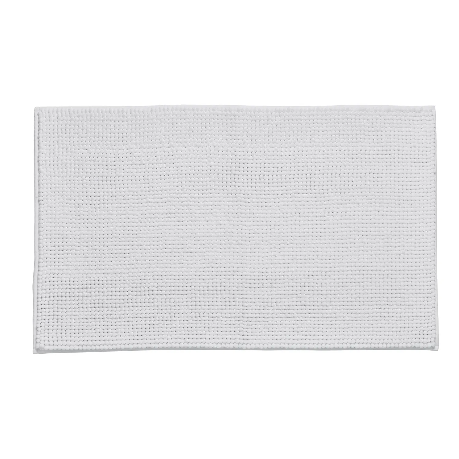 Catherine Lansfield White 1200Gsm Bobble Bath Mat