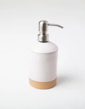 Ceramic Soap Dispenser & Sponge Holder Bundle