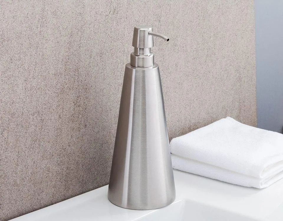 Cone Shaped Liquid Hand Soap Dispenser Bathroom Accessory