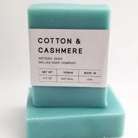 Cotton and Cashmere Artisan Soap