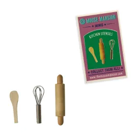 Dollhouse Miniatures - Kitchen Utensils (Scale 1:12)