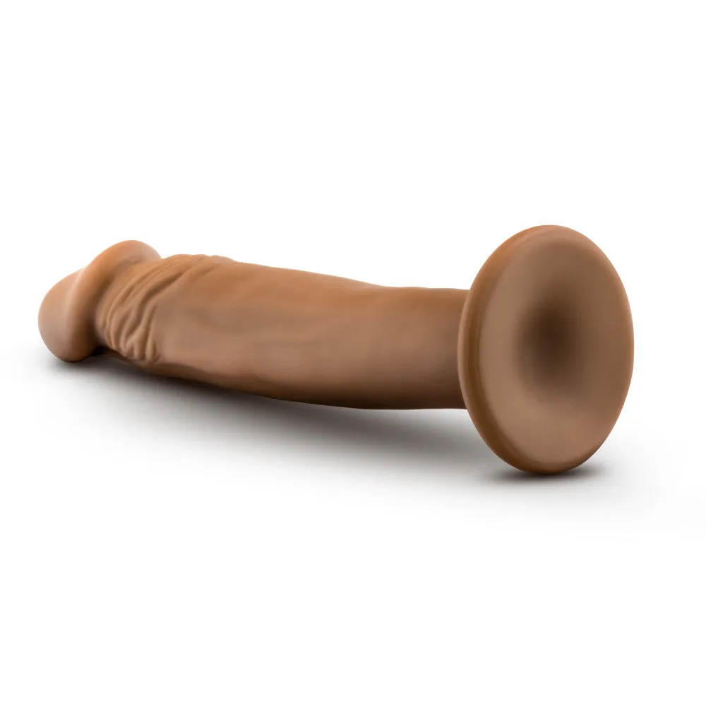 Dr. Skin by Blush® | Dr. Small 6.5-Inch Realistic Mocha Dildo with Suction Cup Base