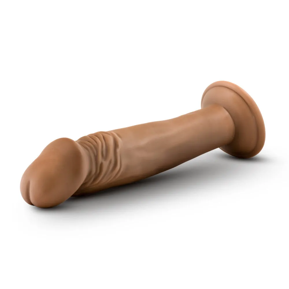 Dr. Skin by Blush® | Dr. Small 6.5-Inch Realistic Mocha Dildo with Suction Cup Base