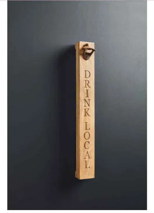 Drink Local Wall Bottle Opener