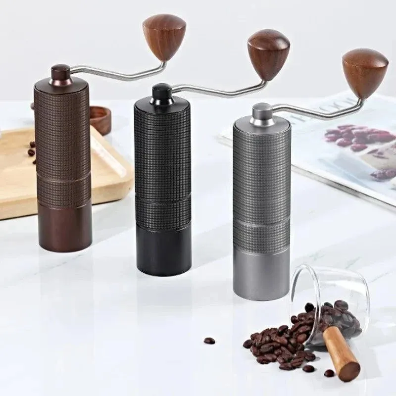 Manual Coffee Grinder CNC Stainless Steel 5 Core 6 Core 7 Core Professiona Portable Coffee Grinder Camping Household Espresso