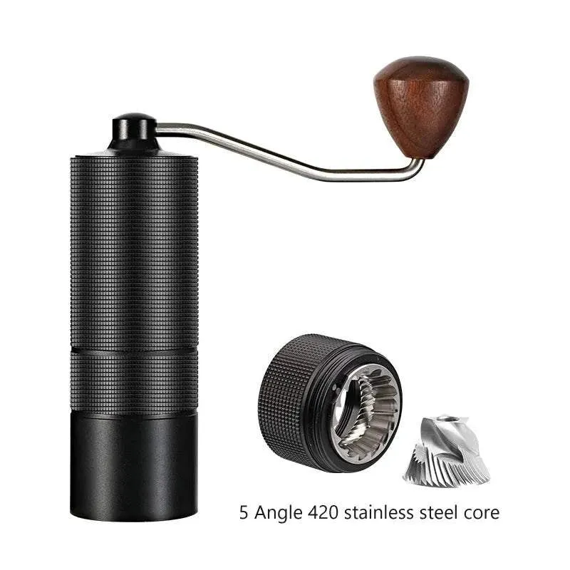 Manual Coffee Grinder CNC Stainless Steel 5 Core 6 Core 7 Core Professiona Portable Coffee Grinder Camping Household Espresso