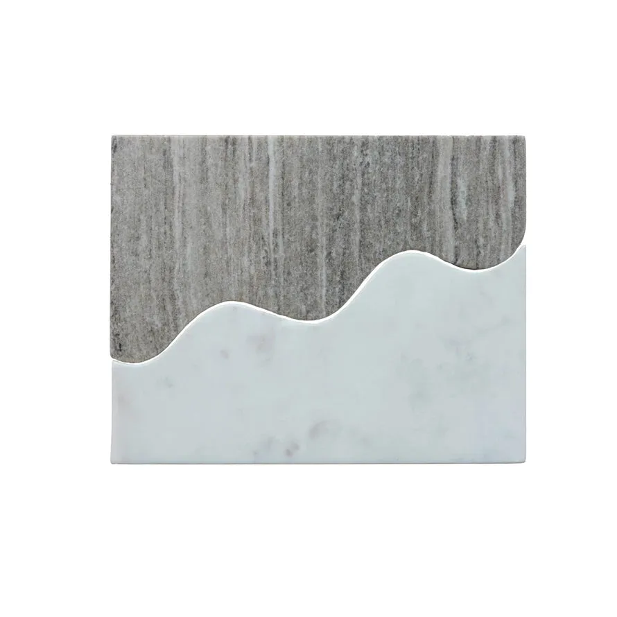 Marble Wave Fitted Cheese/Cutting Boards