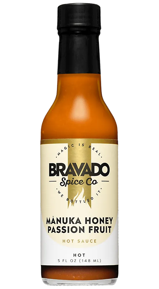 Mānuka Honey & Passion Fruit Hot Sauce | Bravado Spice Co