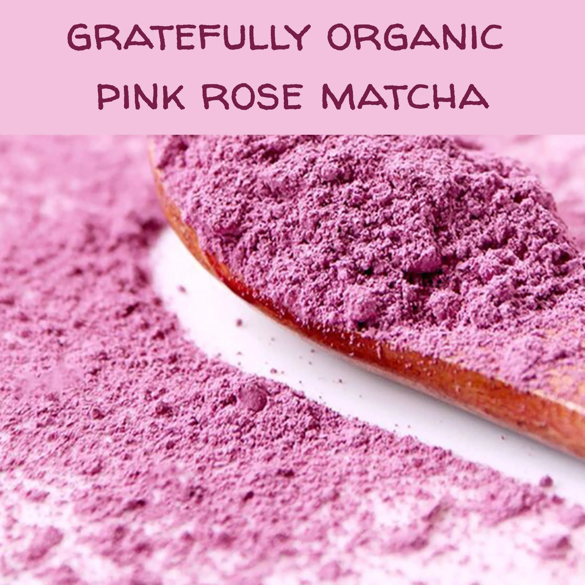 Organic Pink Rose Petal Powder, 2 oz.