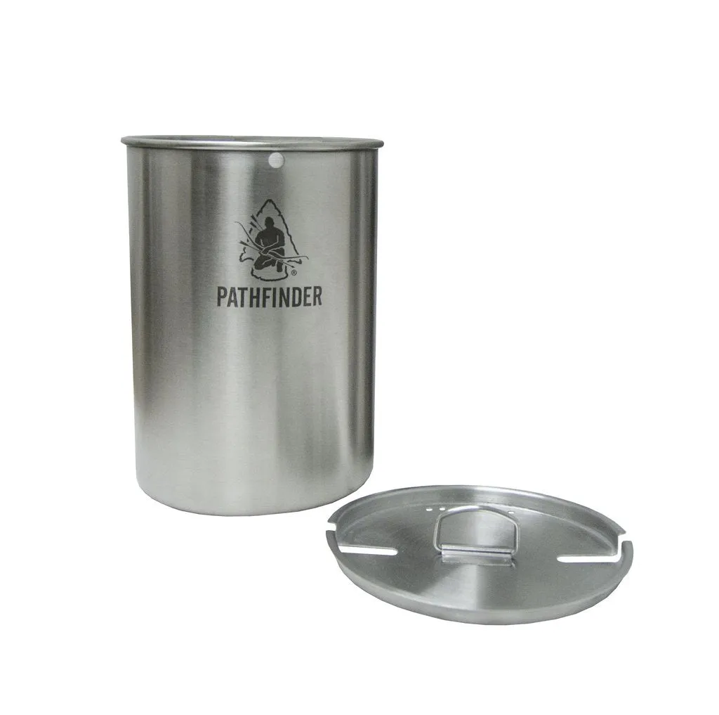 Pathfinder Stainless Steel 48oz. Cup & Lid Set