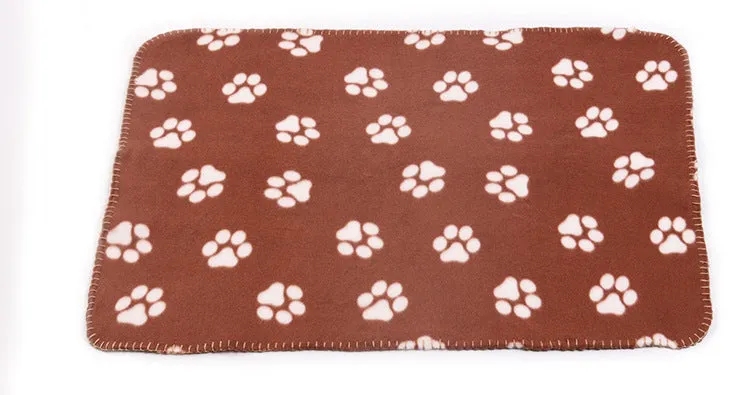 Pet Dog Double-sided Flannel Bath Towel Mat