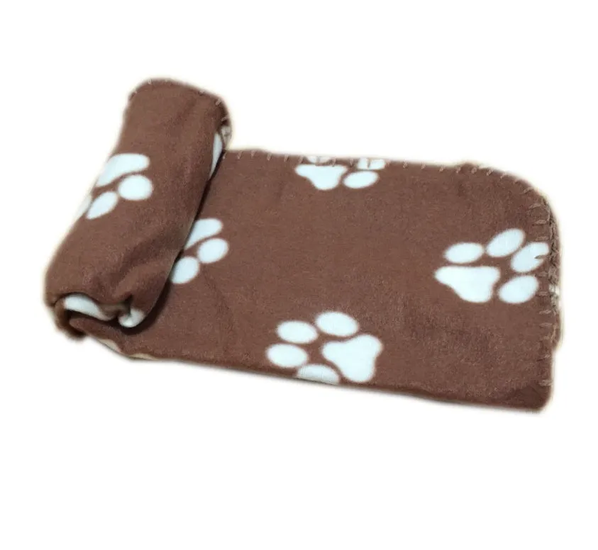 Pet Dog Double-sided Flannel Bath Towel Mat