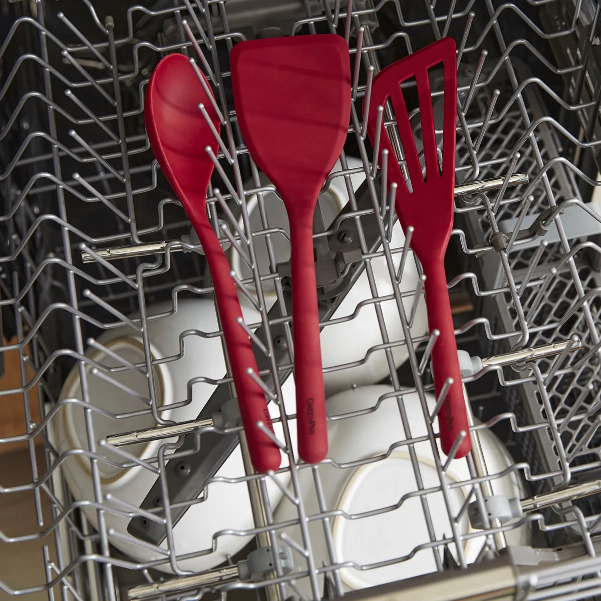 Platinum Silicone Whisk | Red