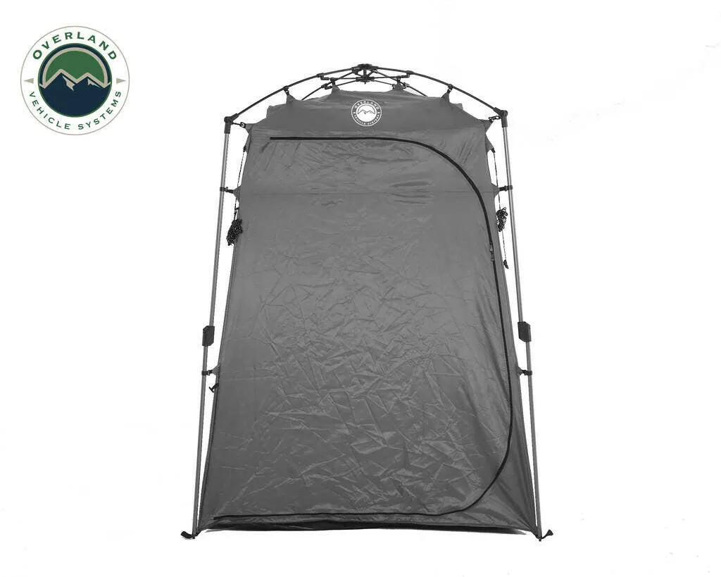 Portable Privacy Room with Shower, Retractable Floor and Amenity Pouches and More Quick Set Up