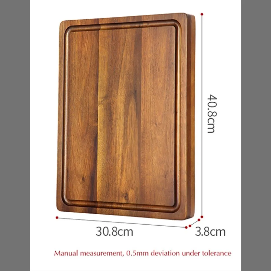 Premium Acacia Wood Reversible Cutting Board