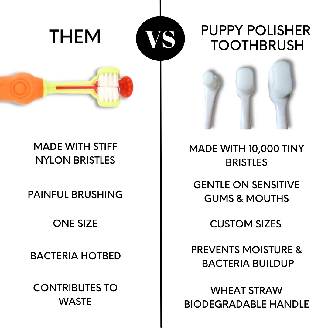 Puppy Polisher Mini Eco Toothbrush (Small)