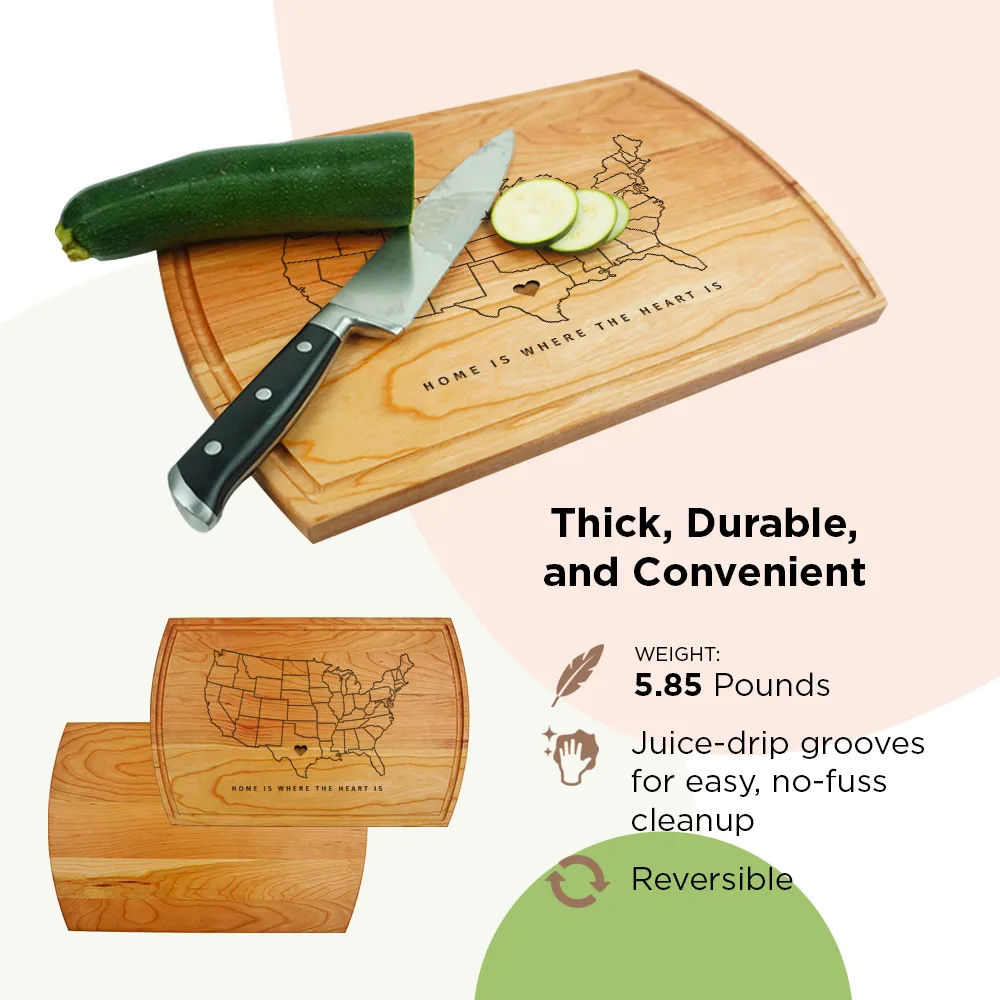 "Texas State" Cutting Board