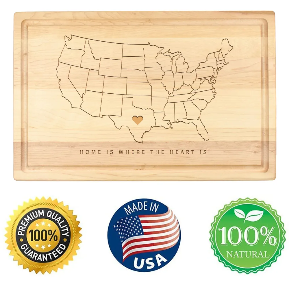 "Texas State" Cutting Board