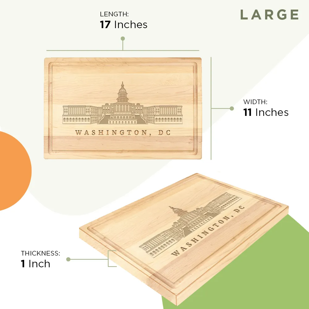 "White House DC" Cutting Board