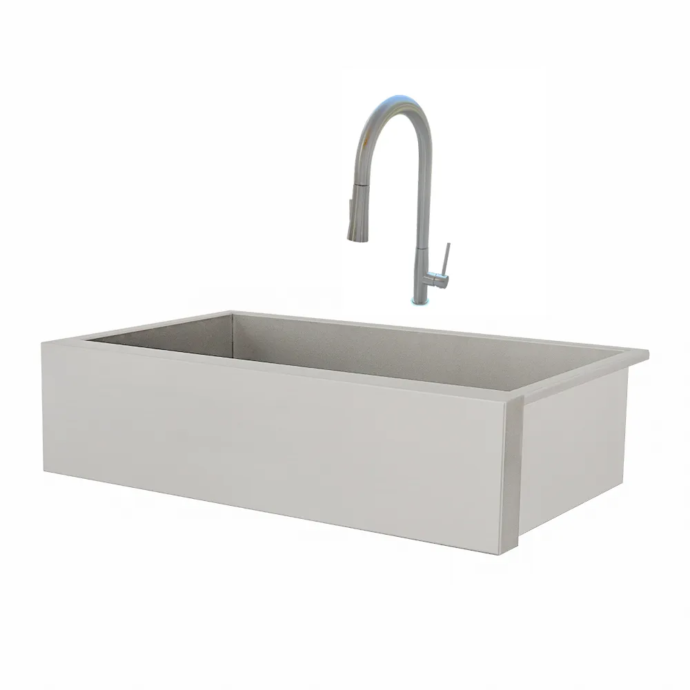 RCS Gas Grills - Stainless Farmhouse Sink & Faucet - RSNK3A