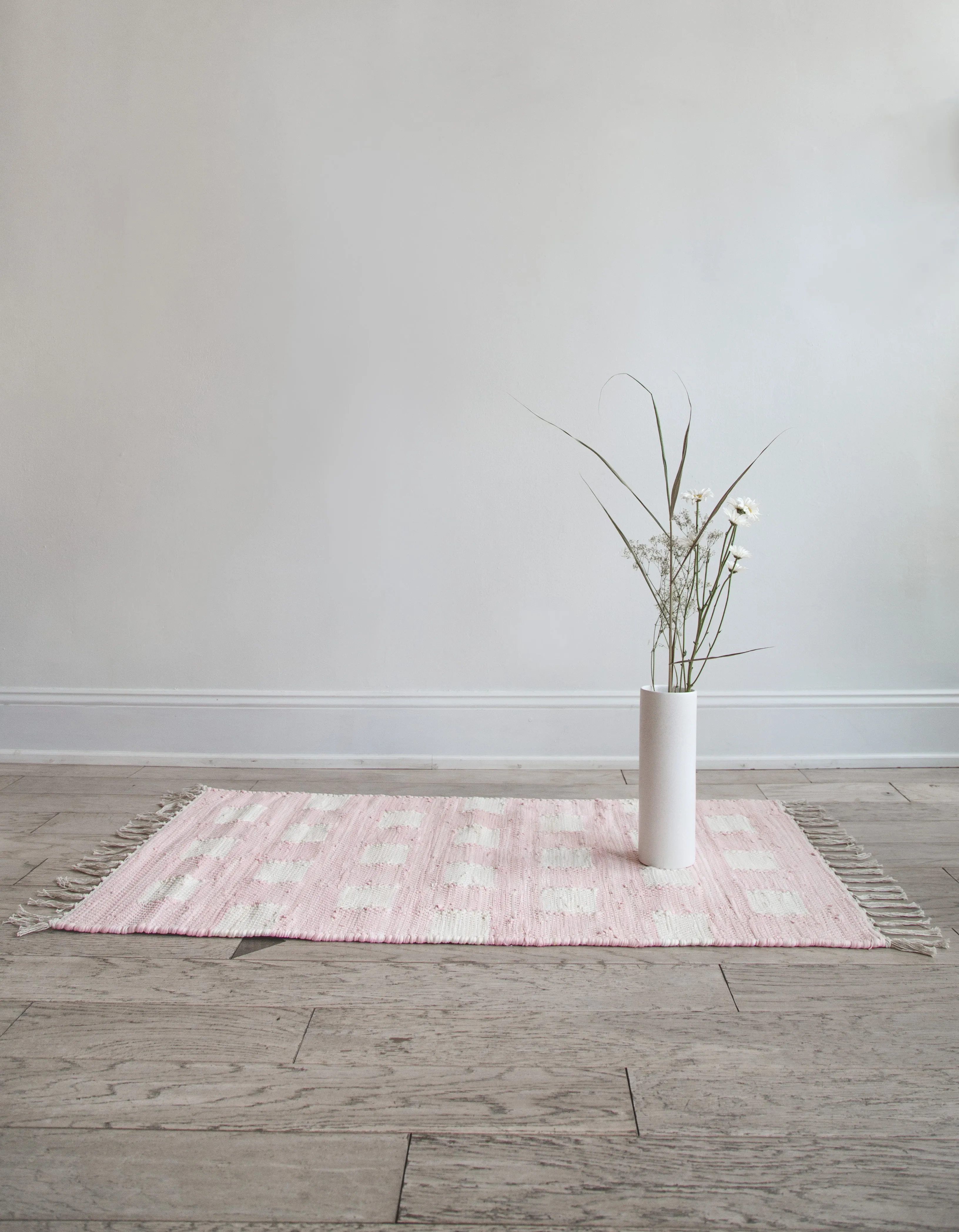 Red Rock Blush Cotton Rug