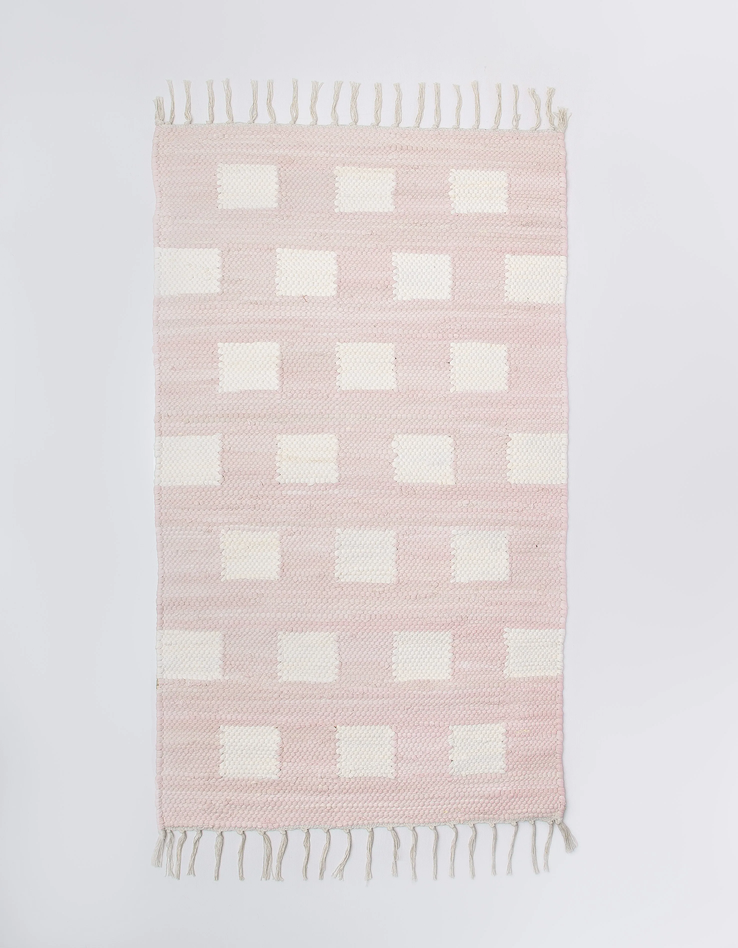 Red Rock Blush Cotton Rug