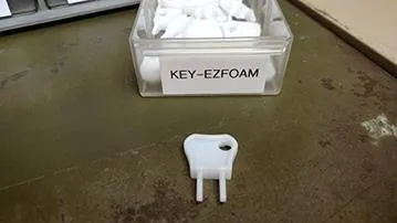 Replacement Keys for all Designer Series and EZ Foam Dispensers, Health Guard by Kutol, Pack of 10