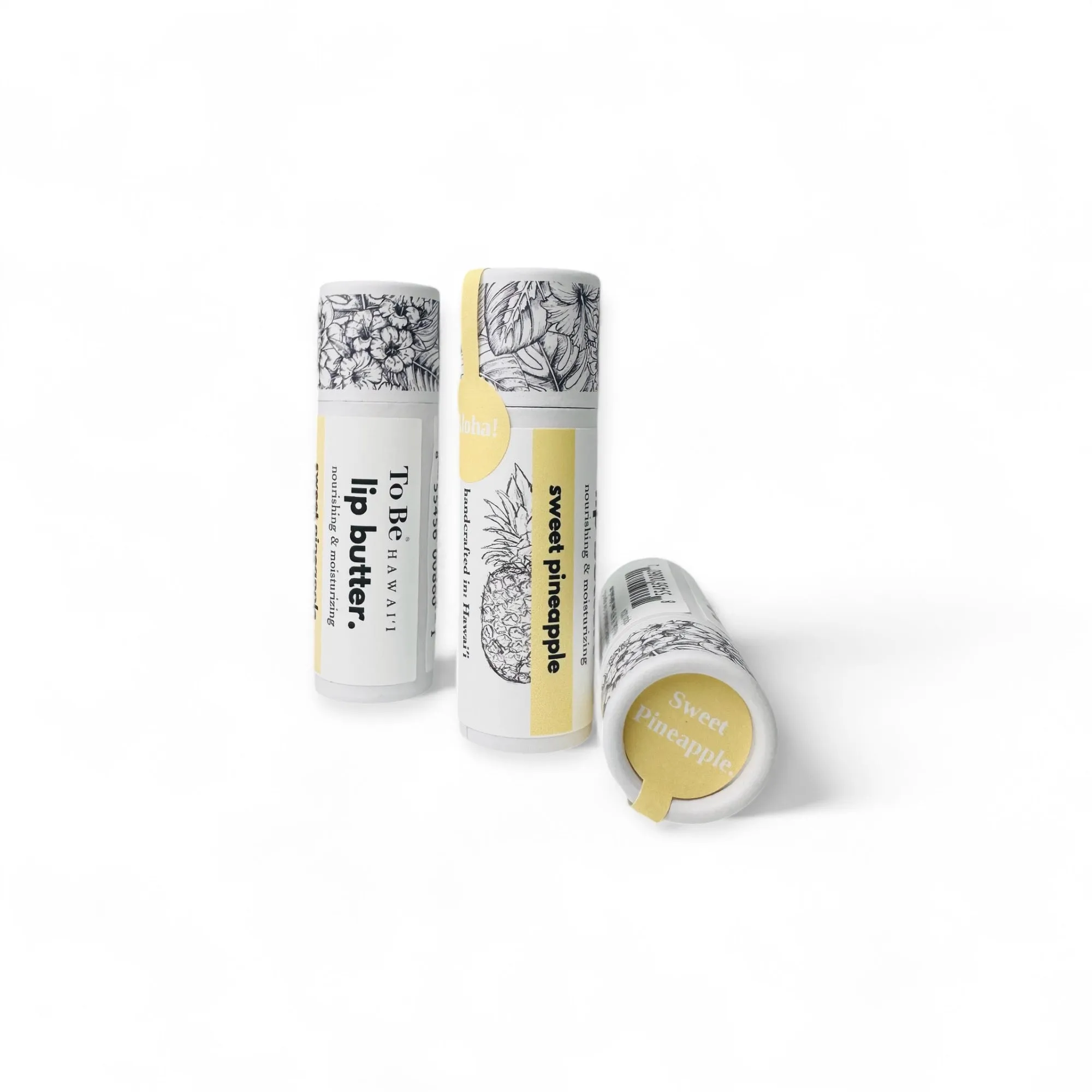 sweet pineapple lip butter.