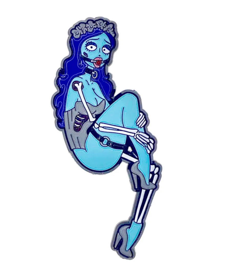 Tim Burton Corpse Bride-Inspired Enamel Pin